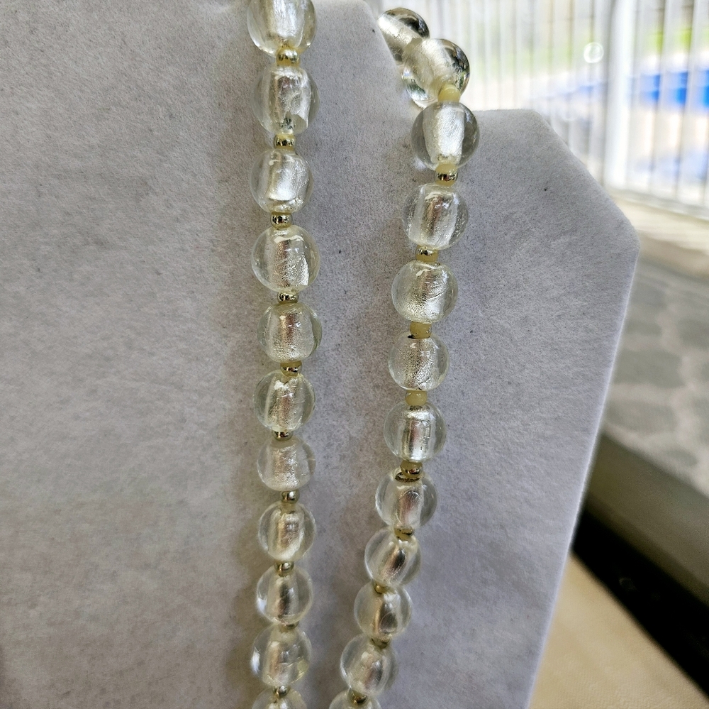SET! 925 ISRAEL Earrings, 925 Bracelet, Coldwater Creek Glass Bead Necklace SET! - Picture 6 of 16